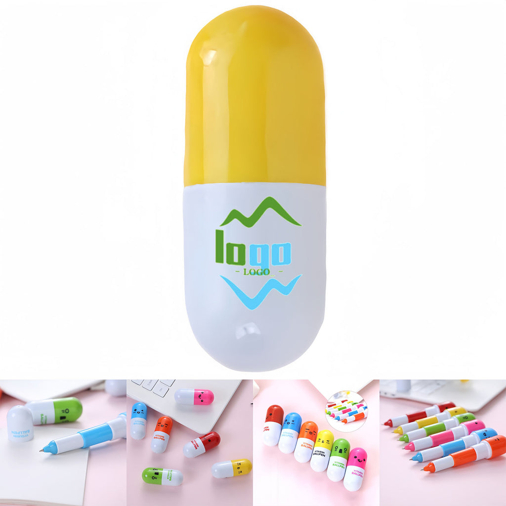 Pill Emoji Ballpoint Pen