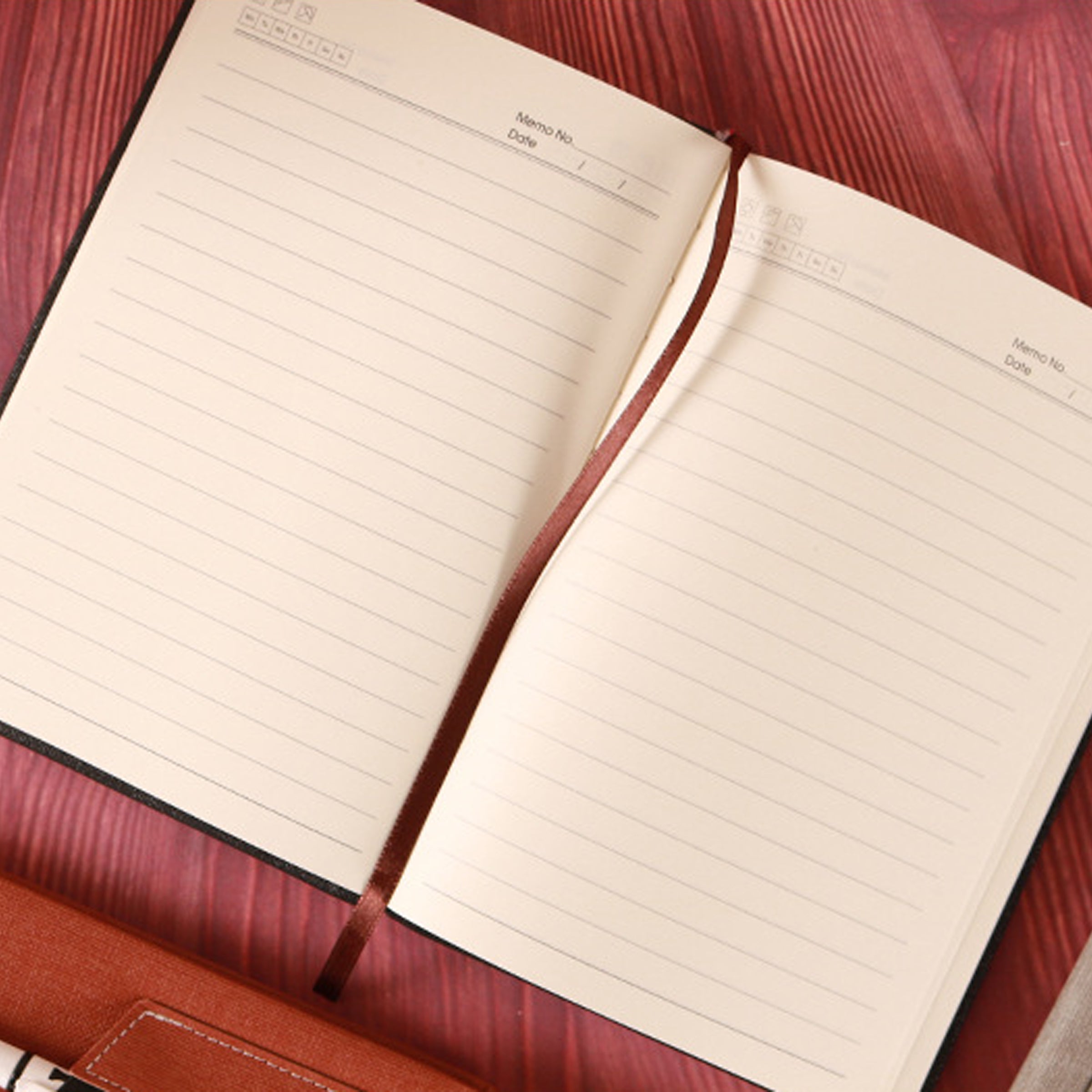 A5 Notebook With Cellphone Pocket