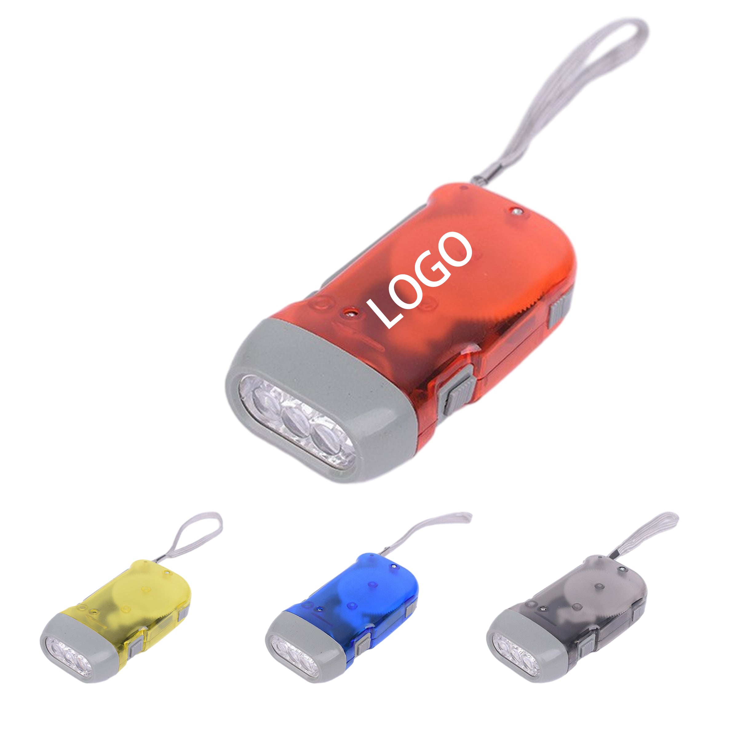Hand Cranking Portable Flashlight