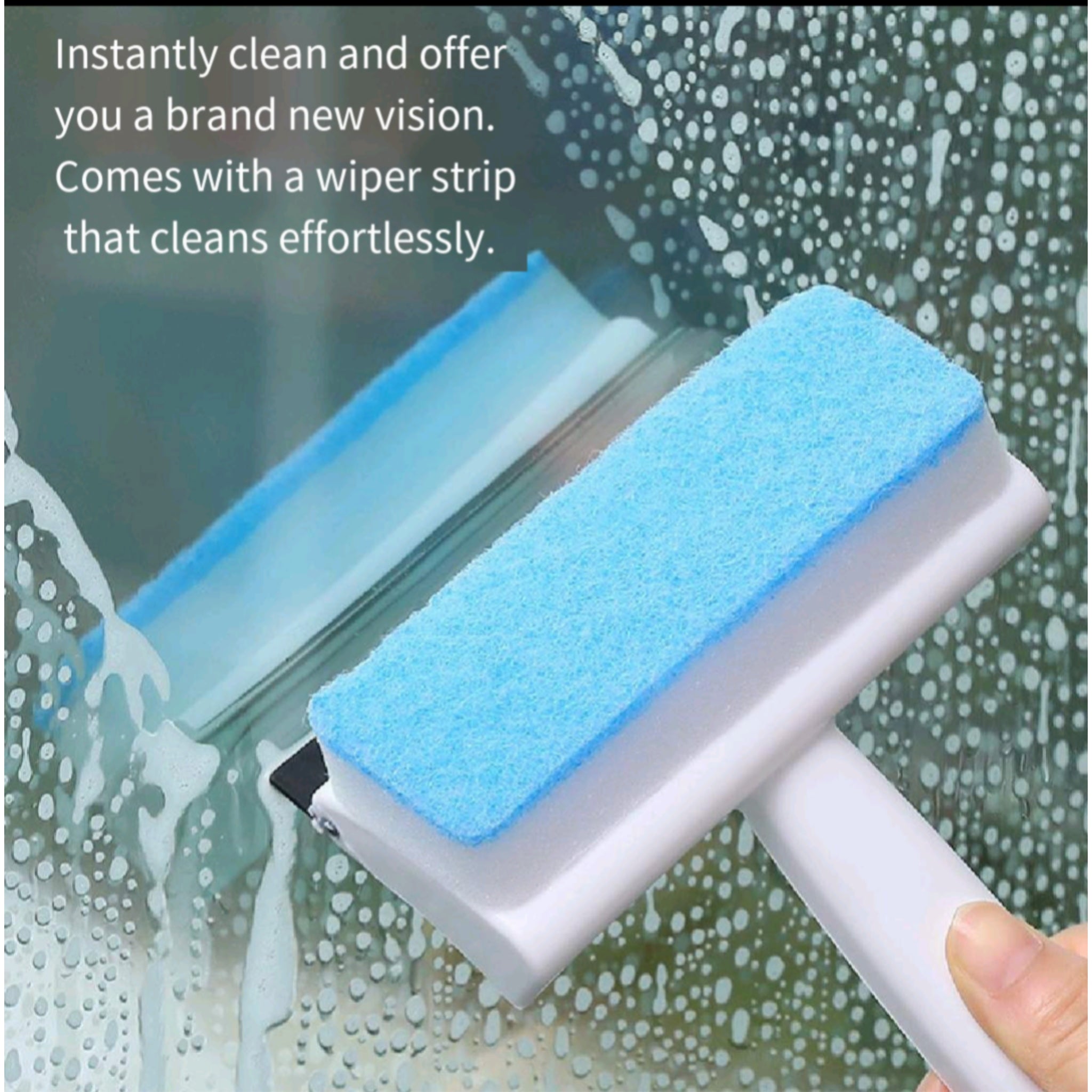 Double Sided Soft Rubber Glass Squeegee