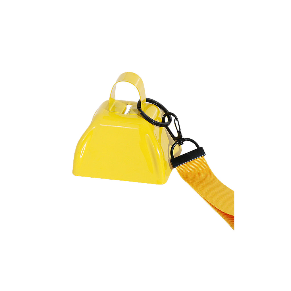 3-Inch Cowbell Hand Bell-Wrist Strap Craft
