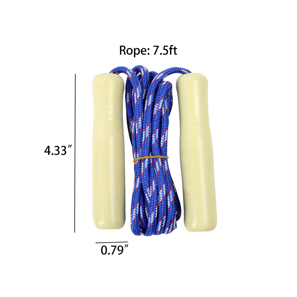Wooden Handle Jump Rope for Kids
