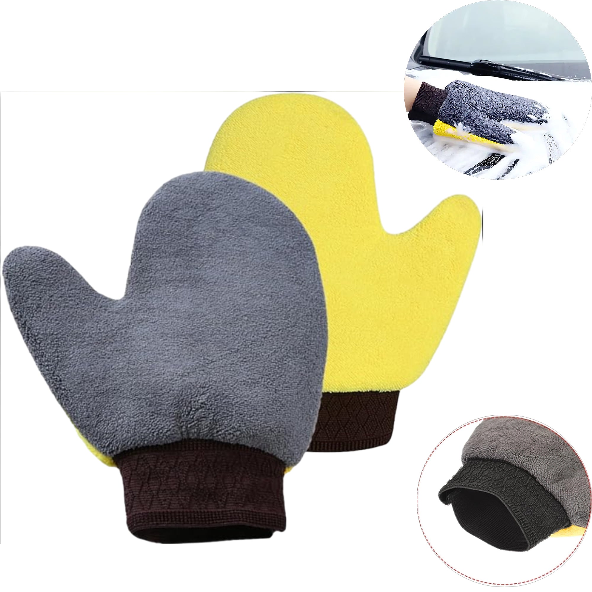 Microfiber Car Wash Gloves
