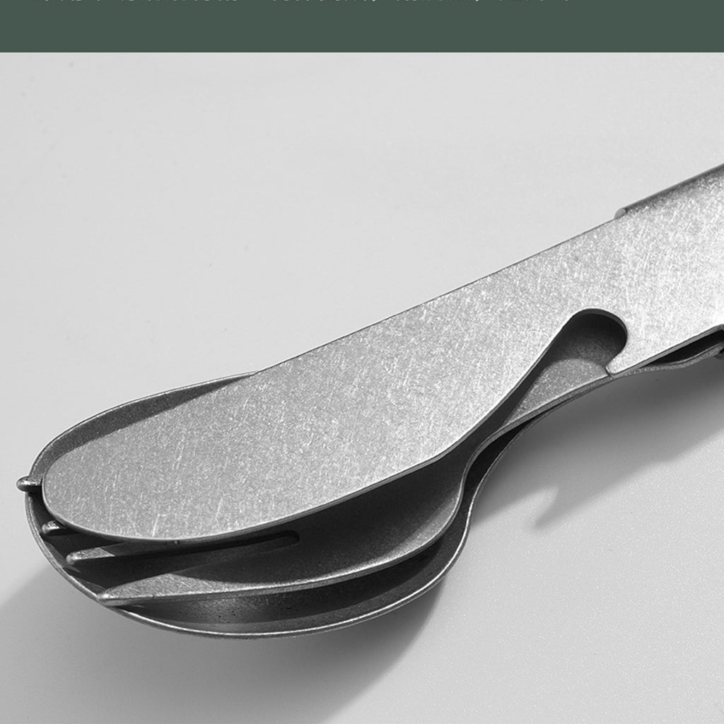 Vintage Snow Stainless Steel Cutlery Outdoor Tableware