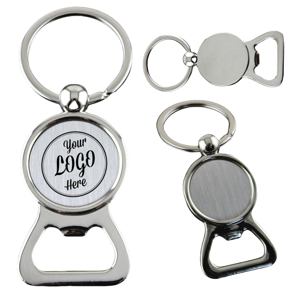 Round Keychain Bottle Opener