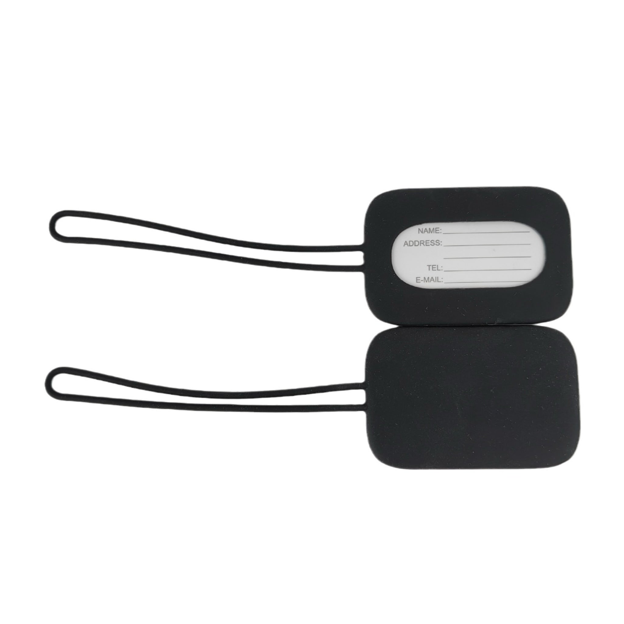 Silicone Card Holder/Luggage Tag