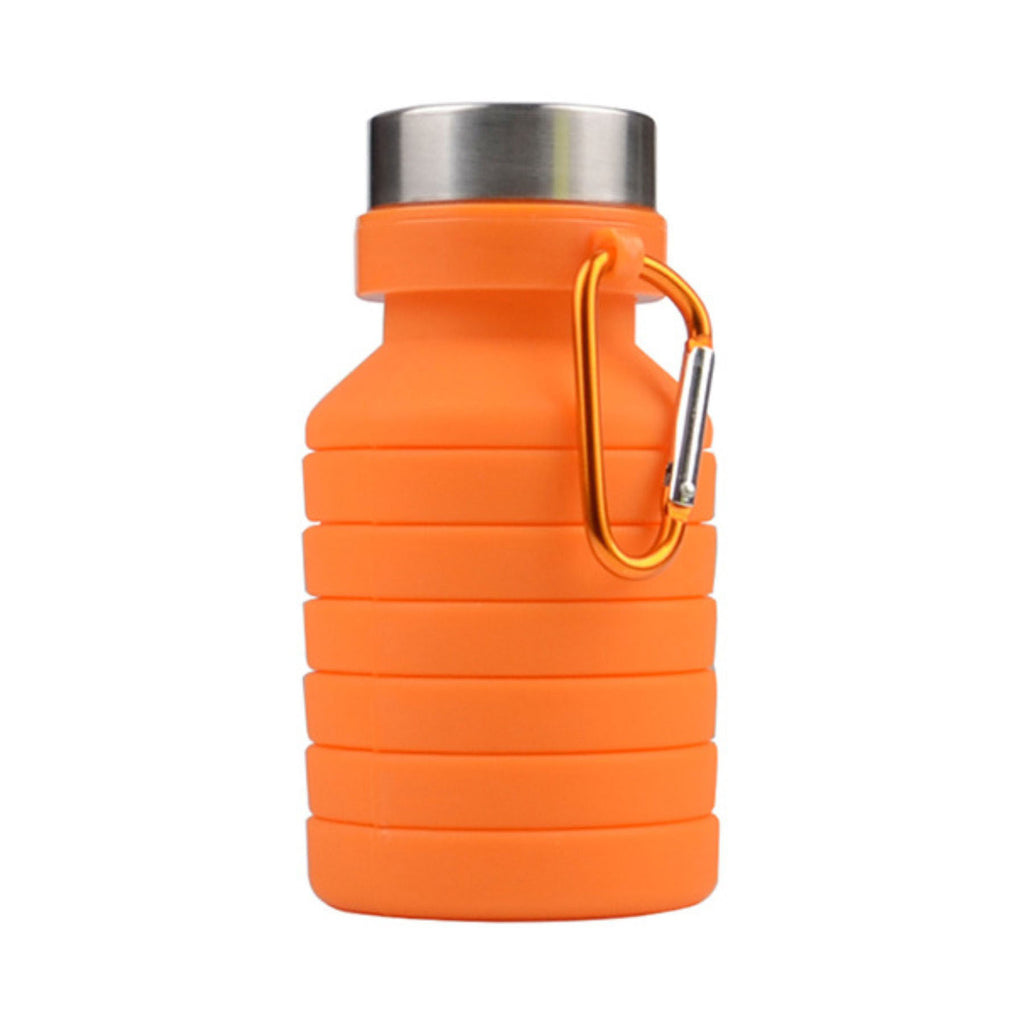 18Oz Silicone Collapsible Sports Drinking Water Bottle