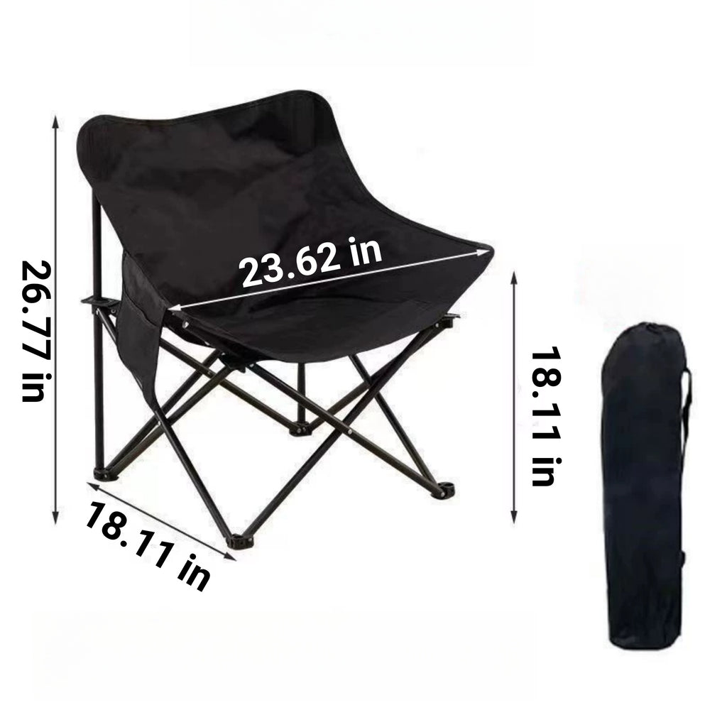 Outdoor Portable Folding Moon Chair