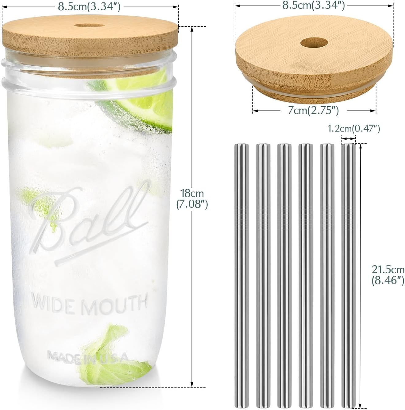 Mason Jar Juice Cup