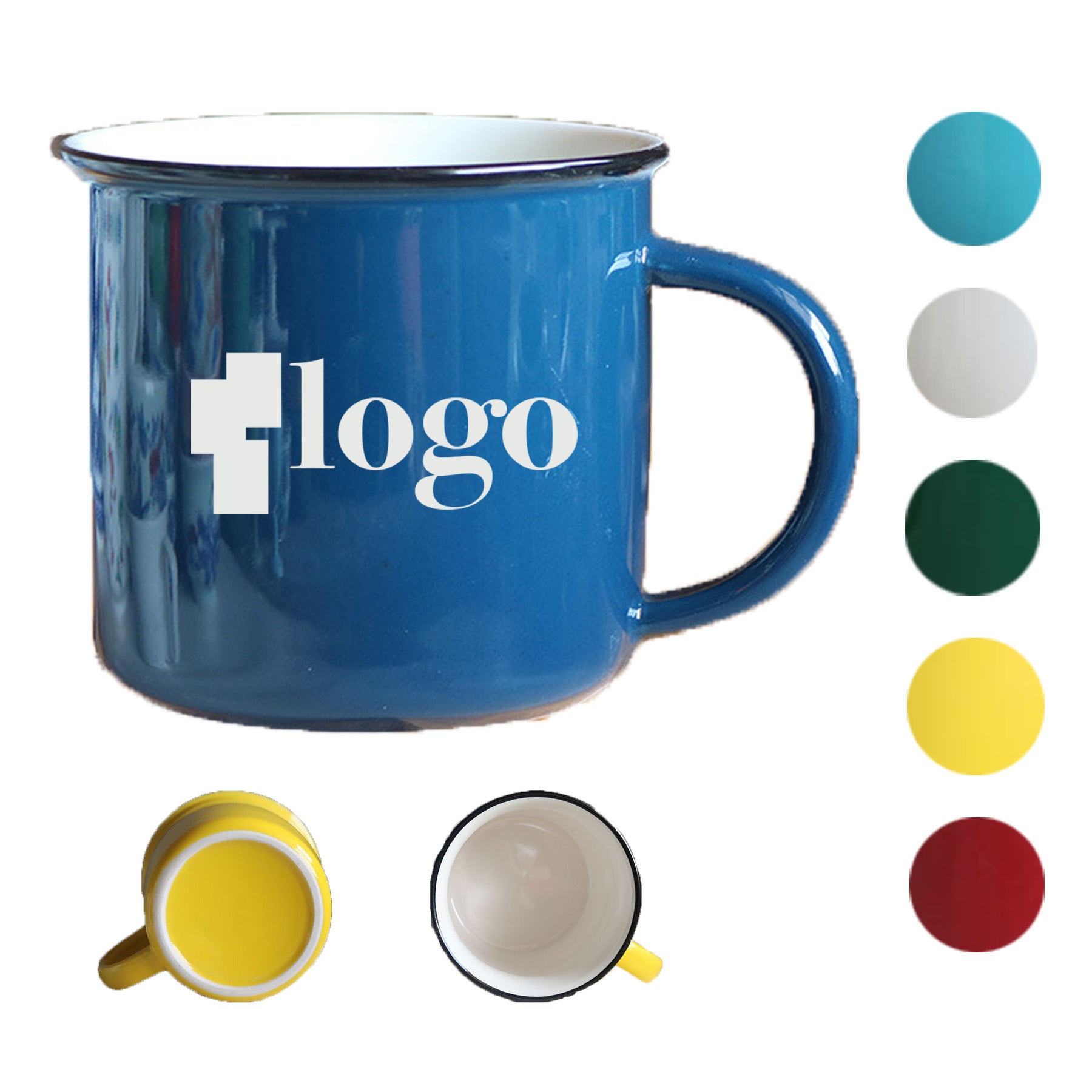 Vintage Ceramic Cup With Handle
