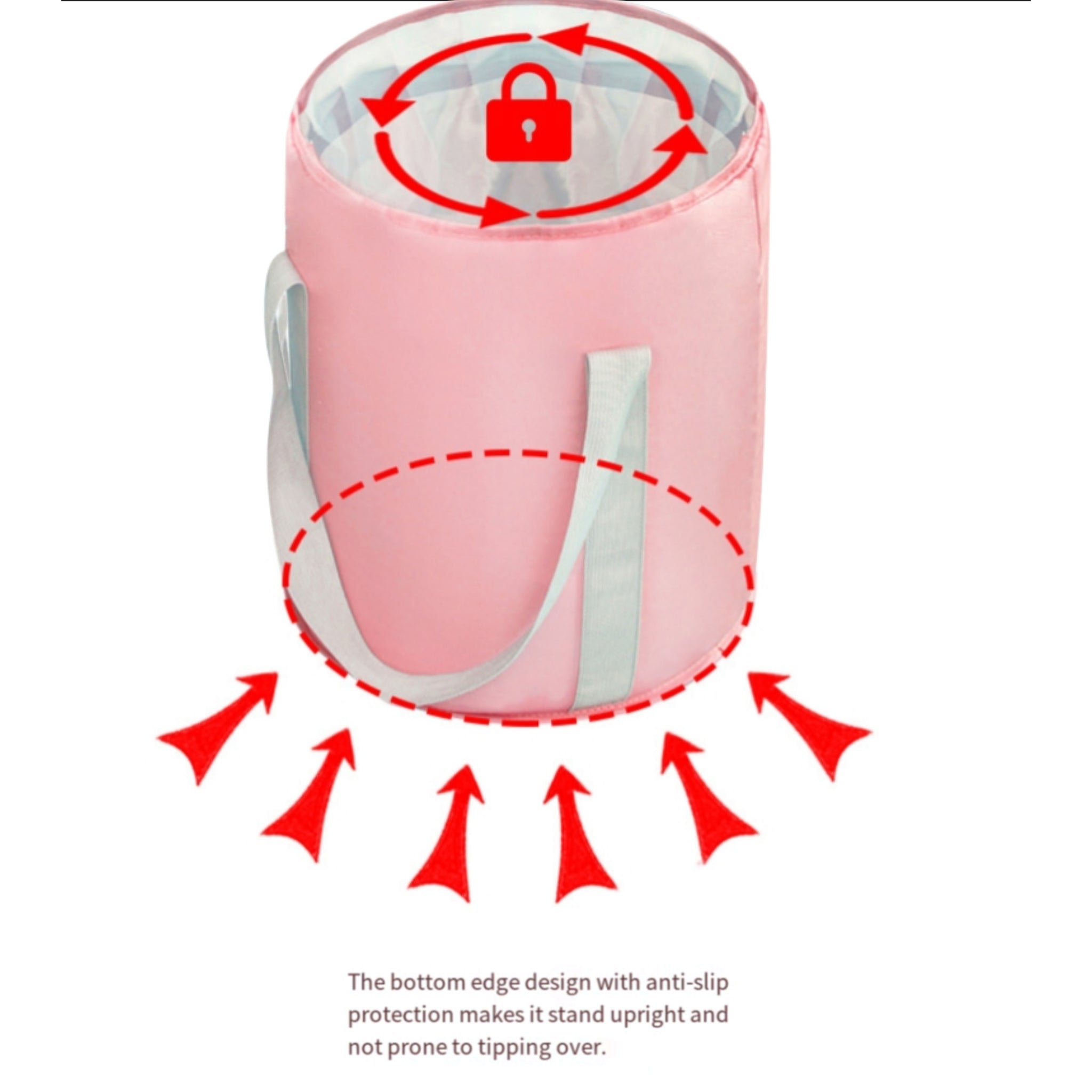 Foldable Portable Foot Spa Bucket Insulated Soak Travel