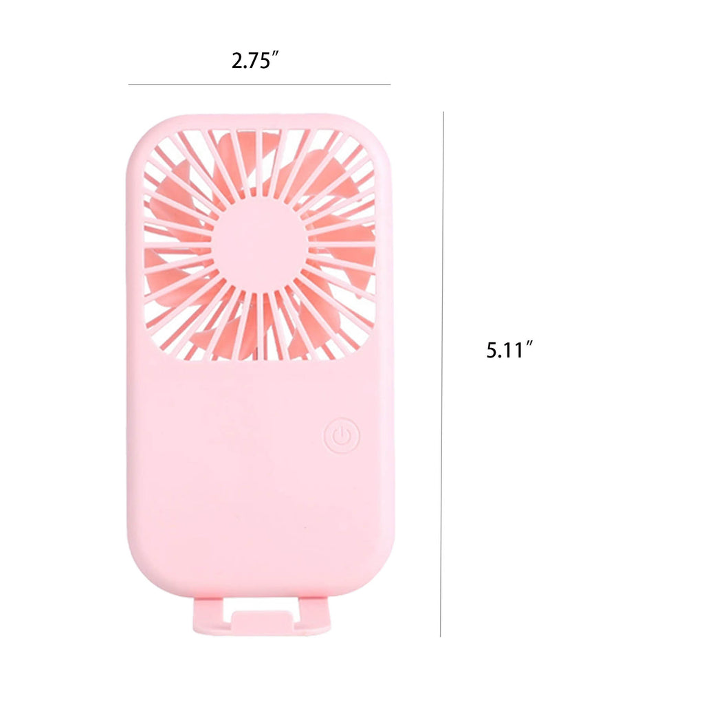 Portable Handheld Fan with Phone Stand