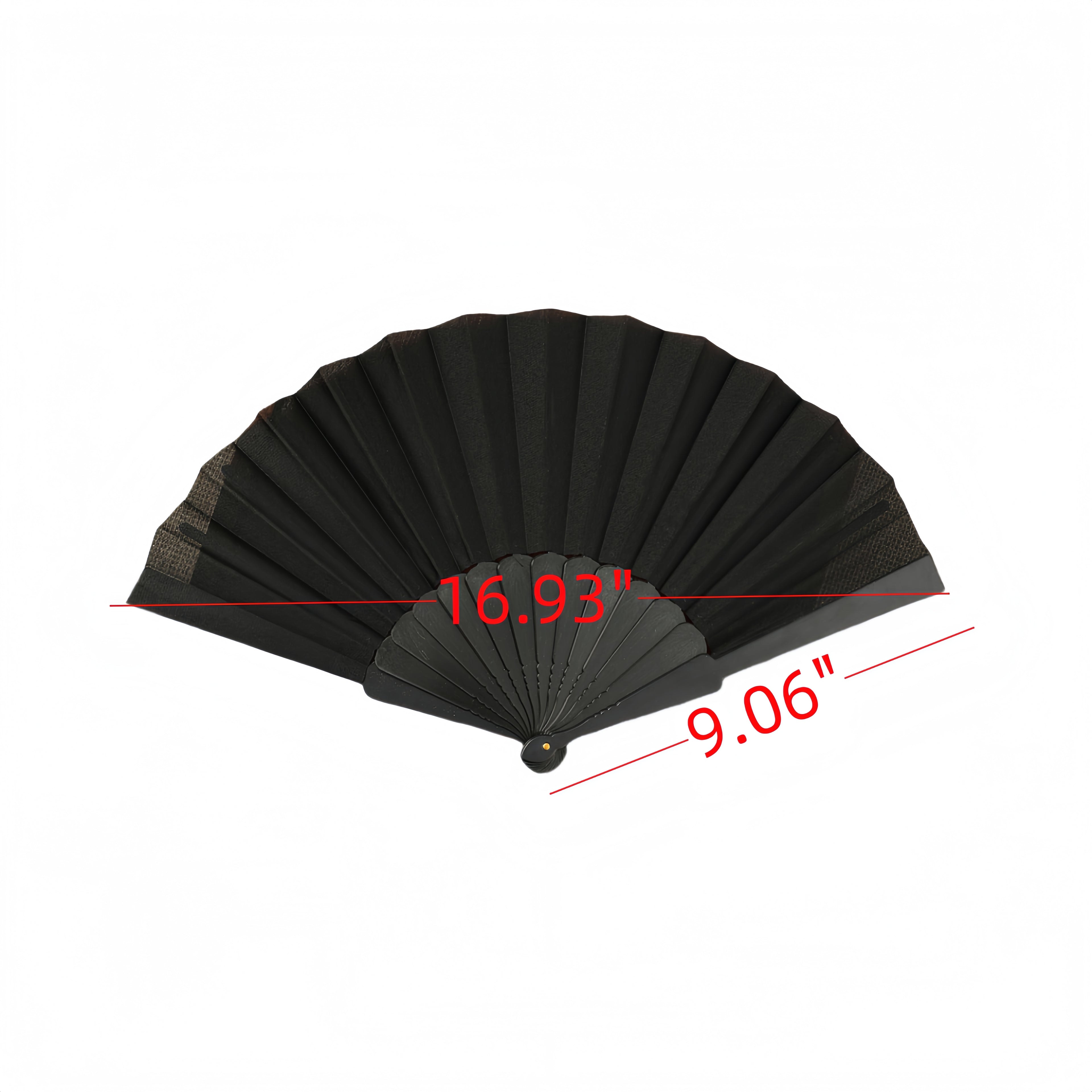 Solid Colored Flat Type Craft Fan
