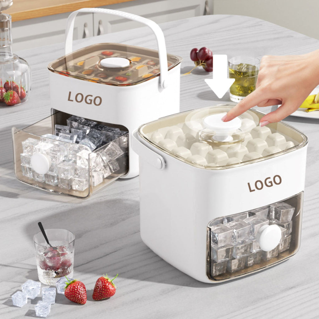 Press - Type Ice Cube Tray Mold