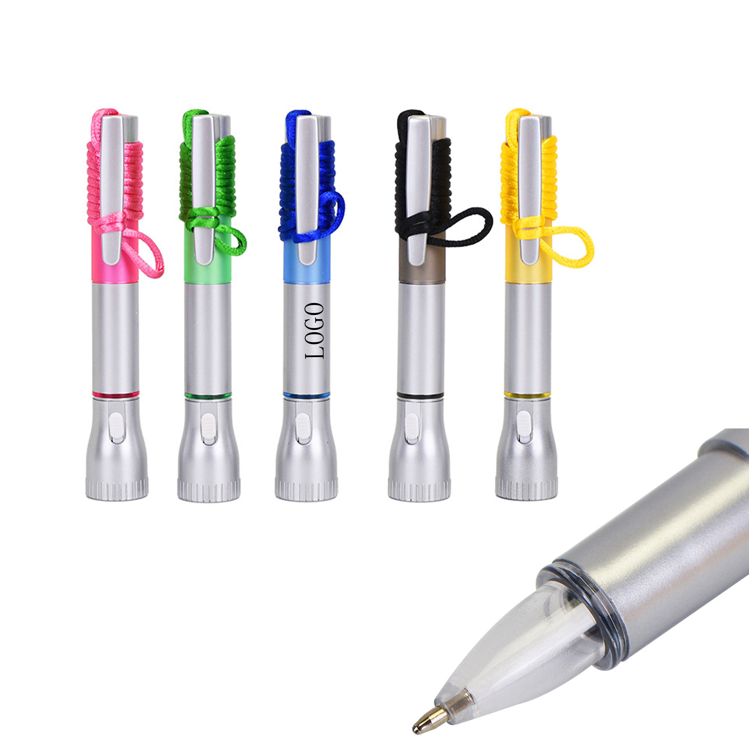 Flashlight With Light Up Pen