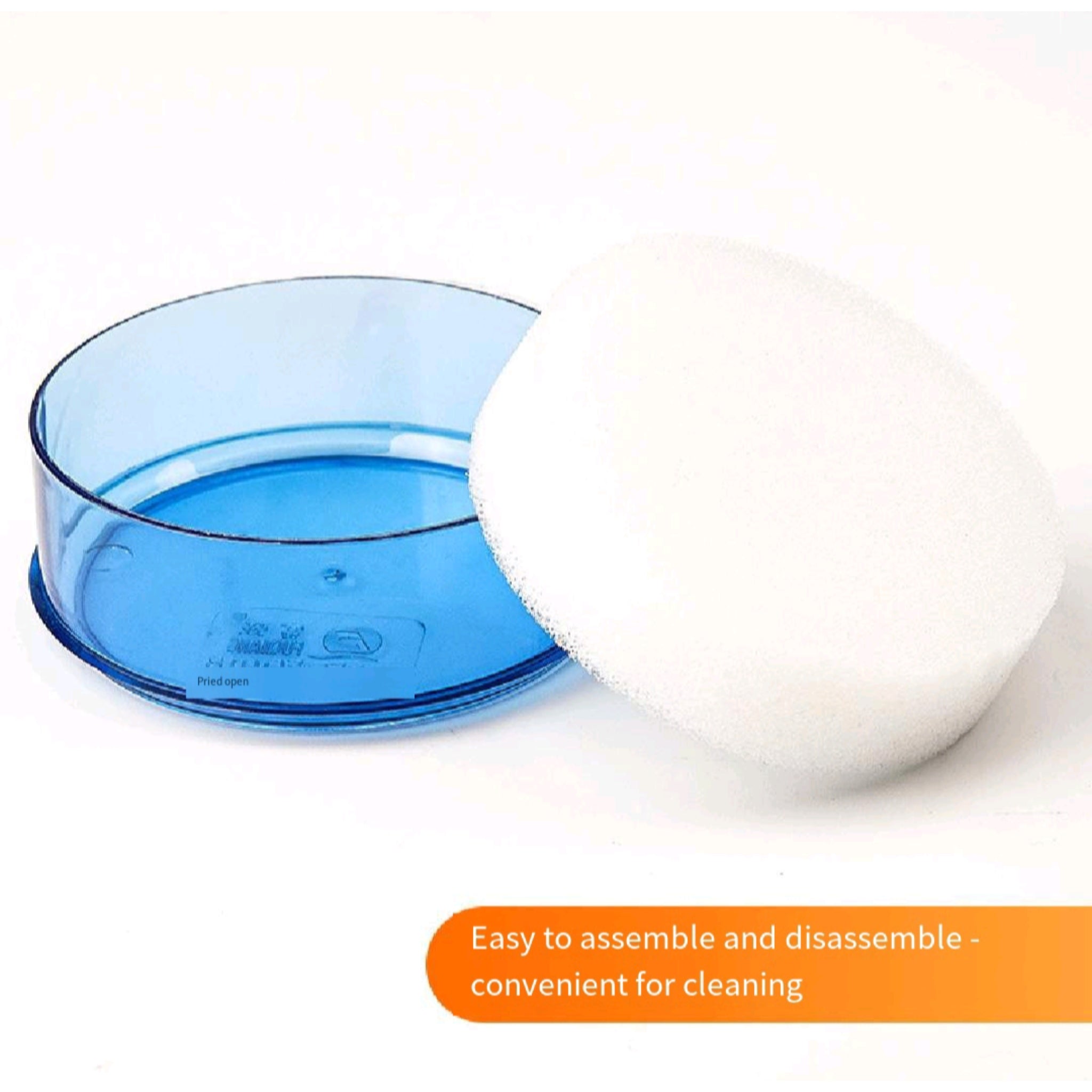 Finger Moistener Sponge Accounting Office Hygienic Dispenser