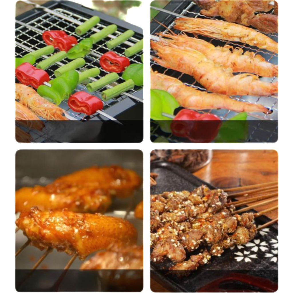 Outdoor Smokeless Foldable Barbecue Grill