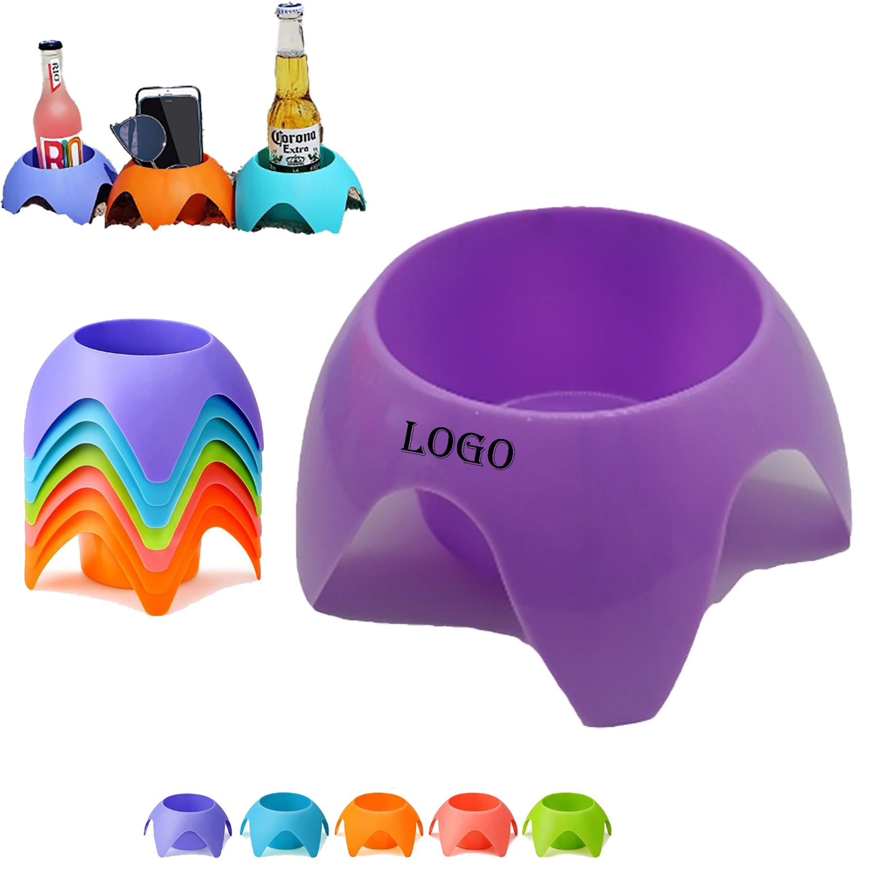 Beach Cup Holders
