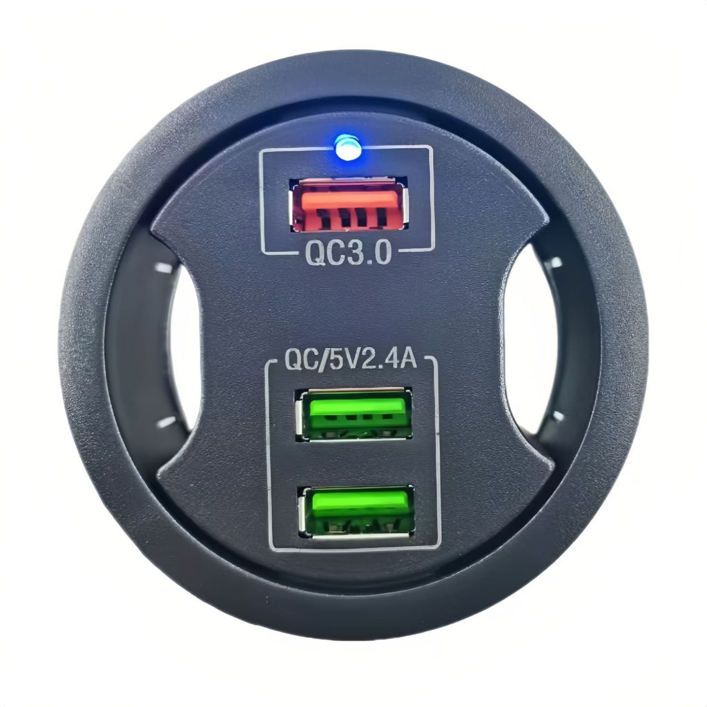 Embedded USB Three-port Charging Expander