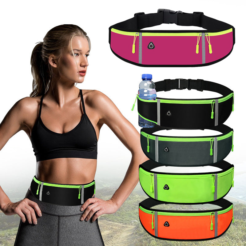 Sports Fanny Pack With Bottle Holder