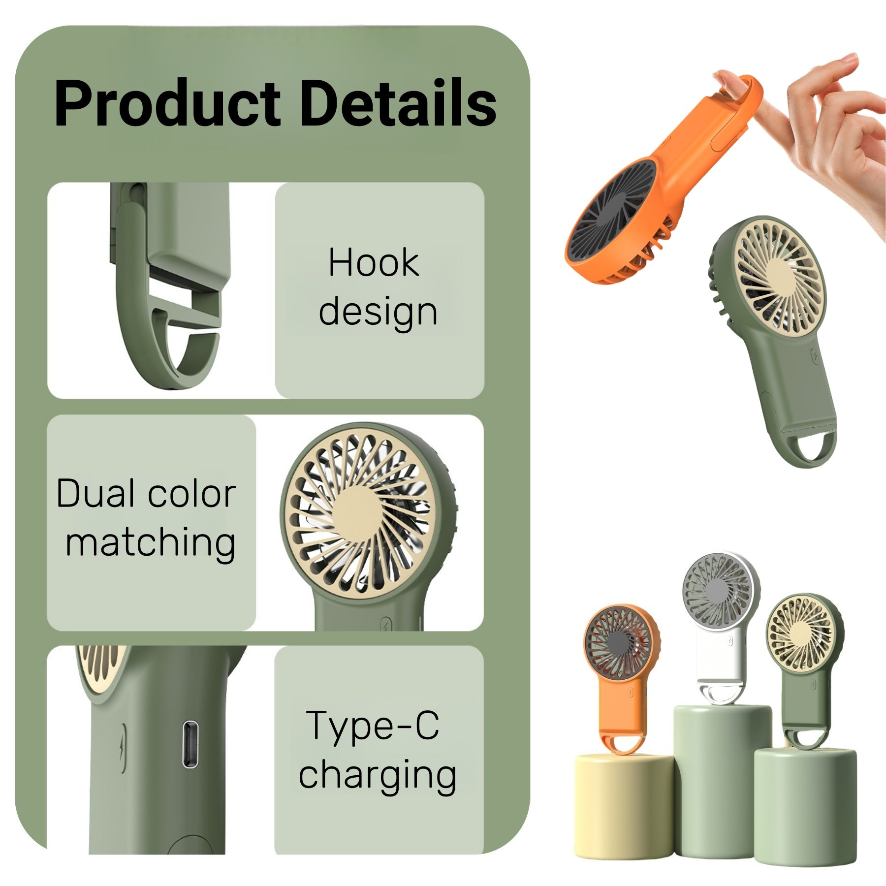 Mini Portable USB Fan