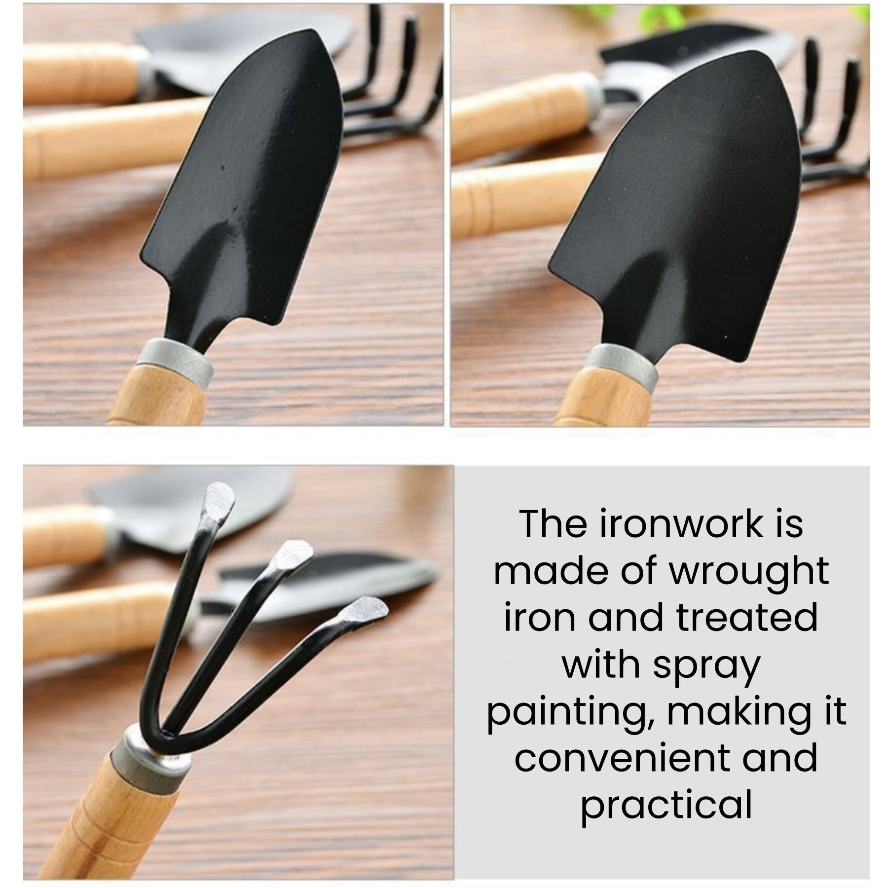 3-Piece Gardening Tool Set