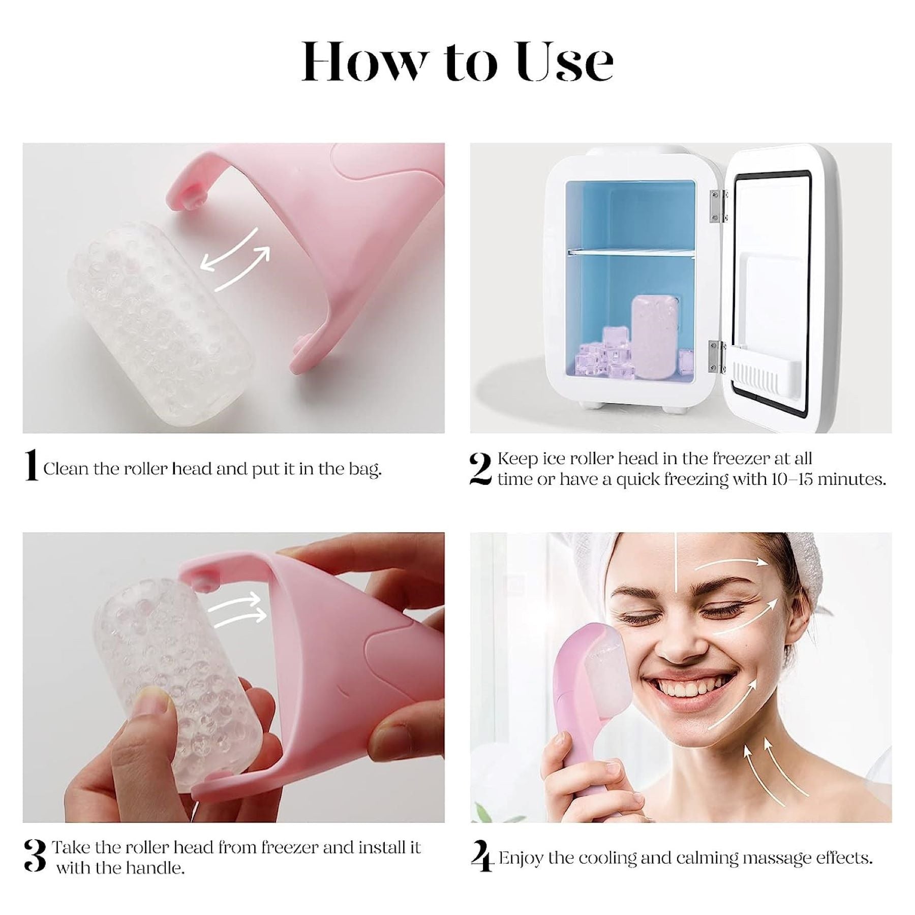 Face Roller Cold Compress Tool