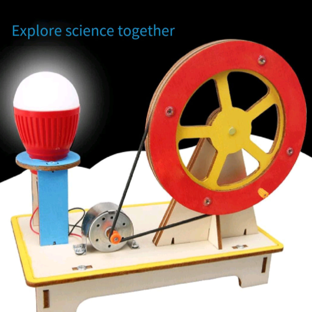 Student DIY Hand Cranked Generator