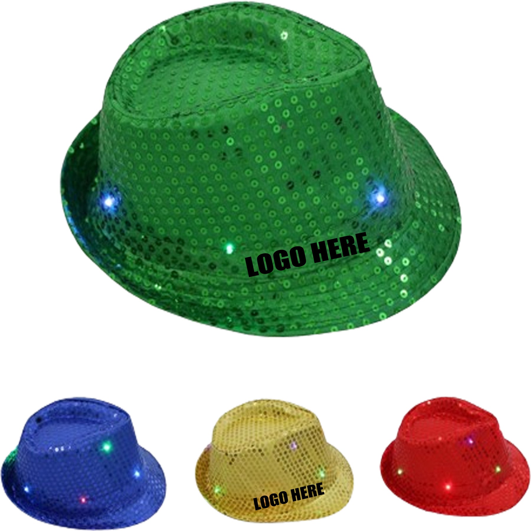 LED Flash Jazz Hat
