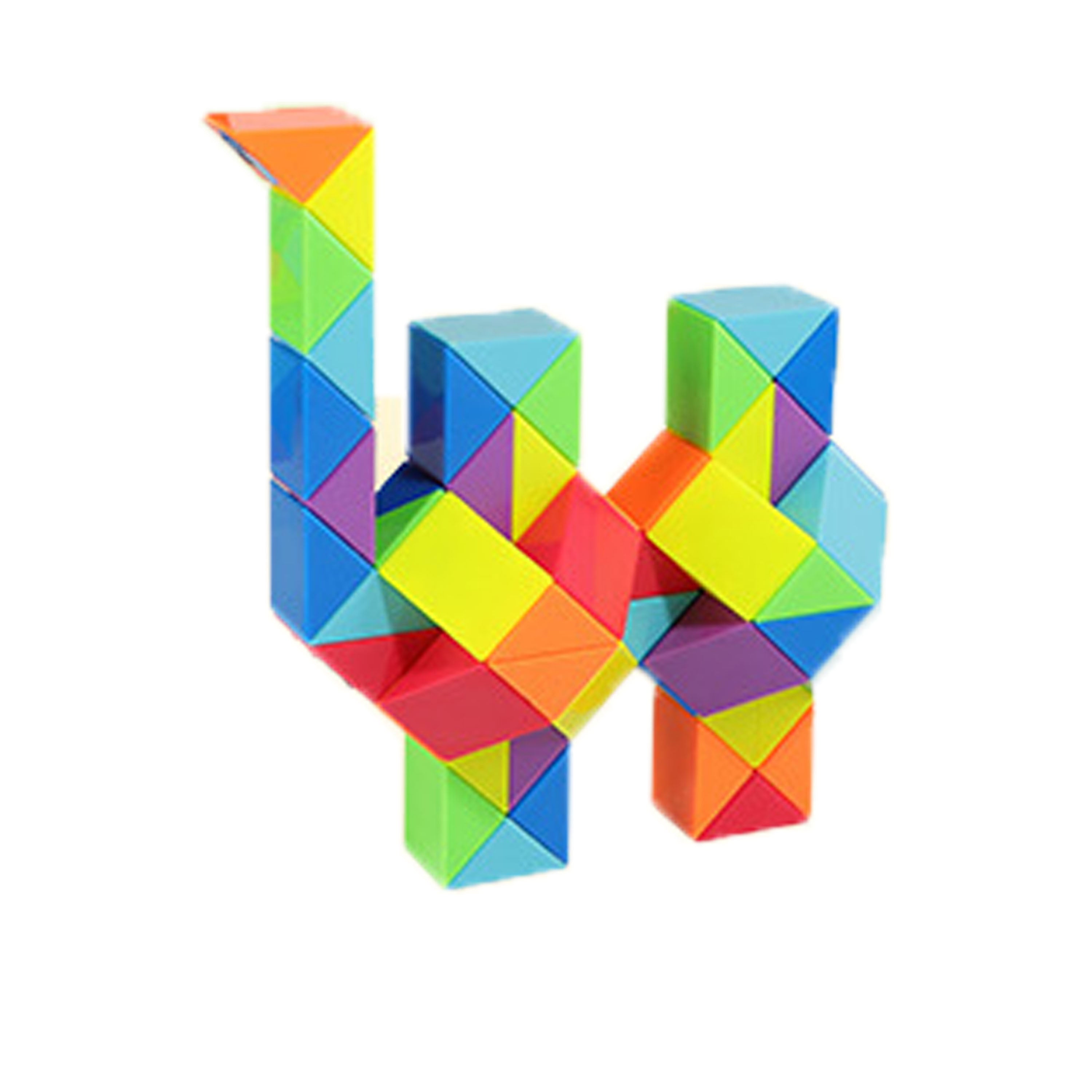 24 Blocks Fidget Snake Cube