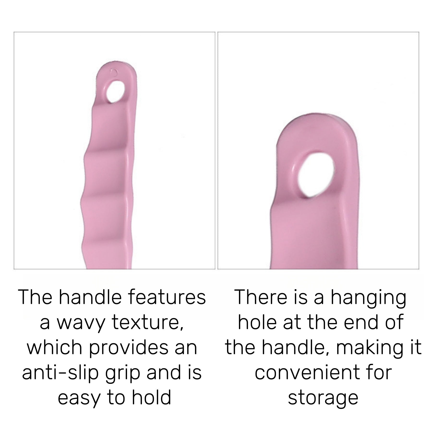 Long - Handled Soft - Bristle Bath Scrubber