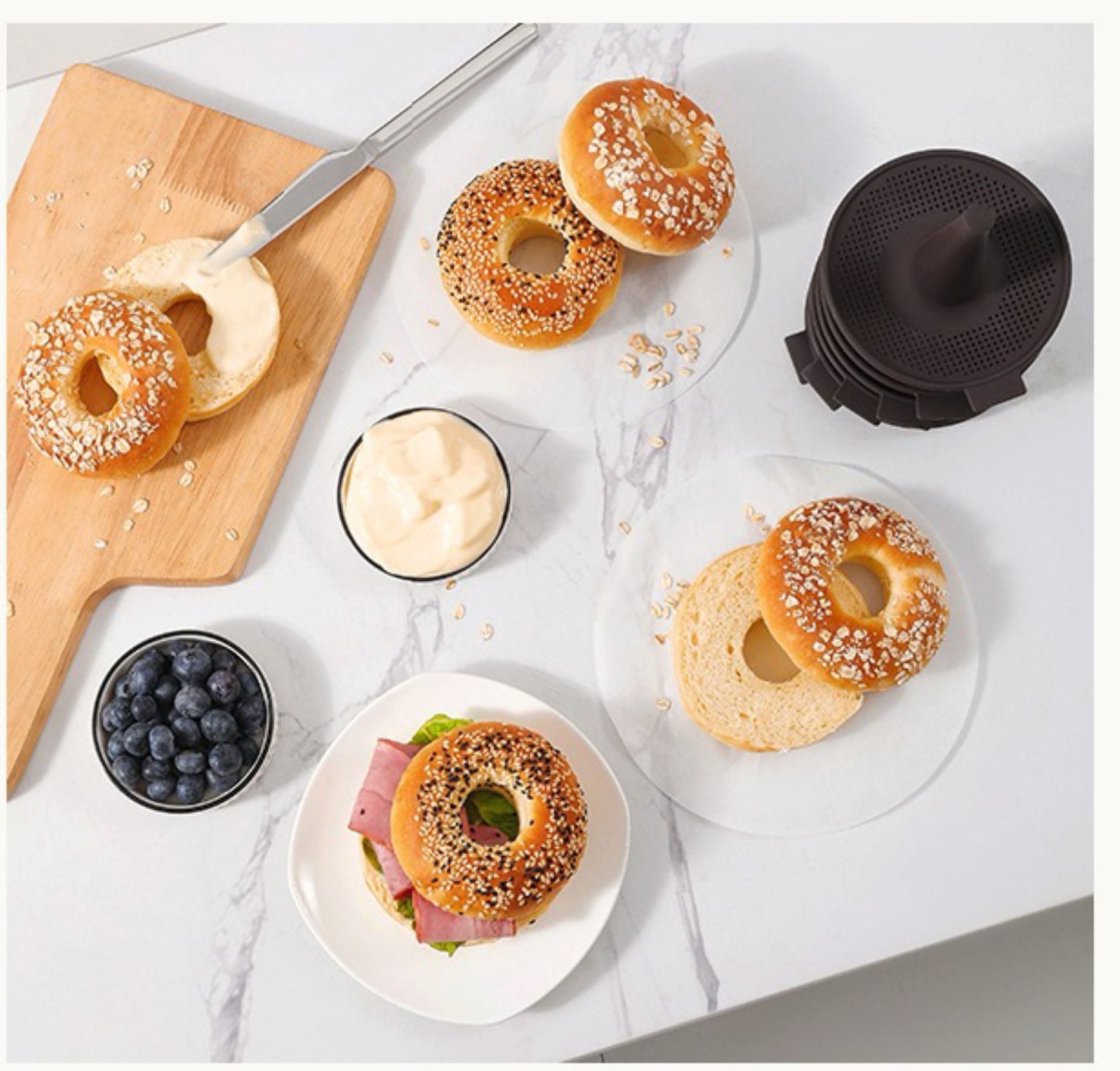 Silicone Doughnut Mold (Six Packs)