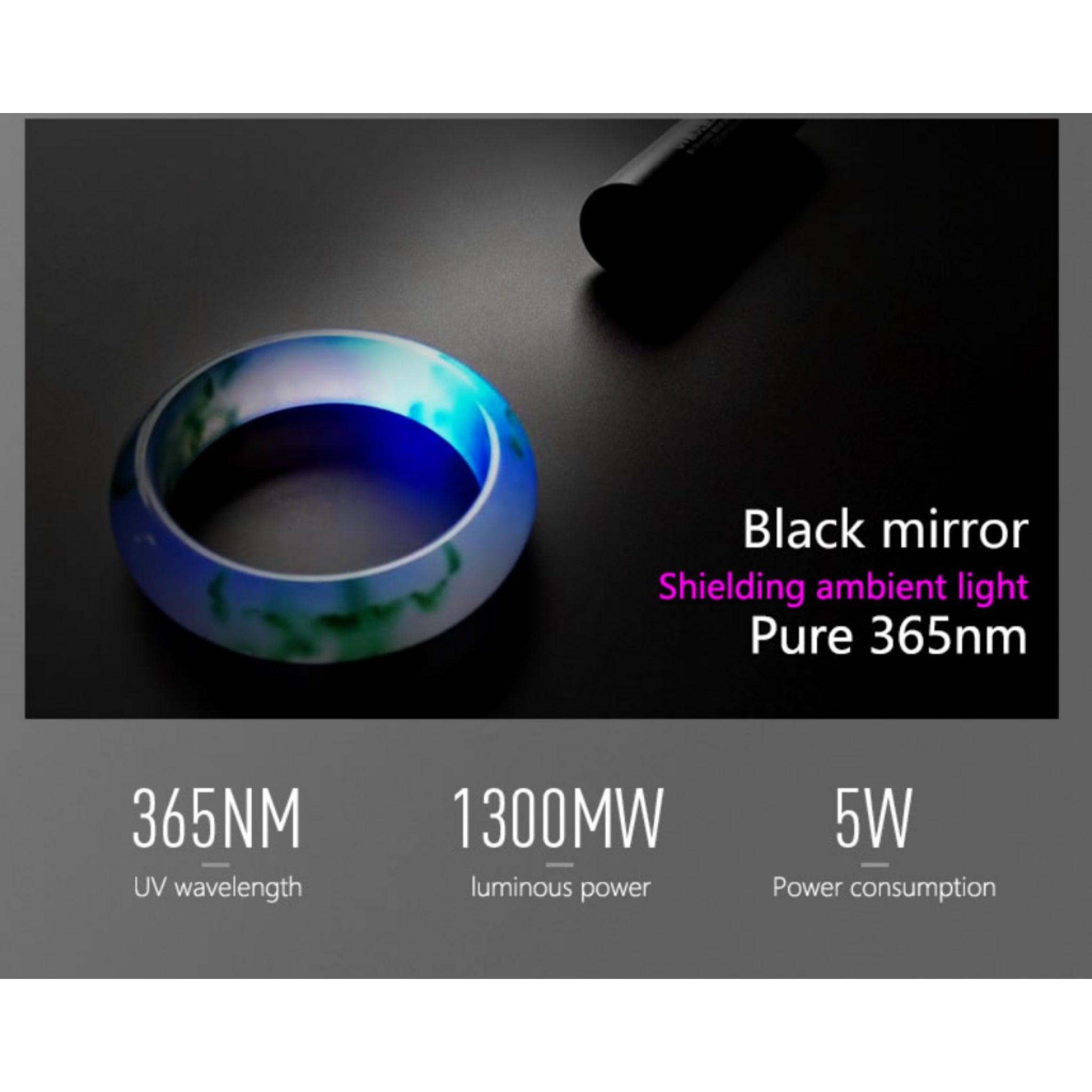 UV365 Ultraviolet Light Flashlight