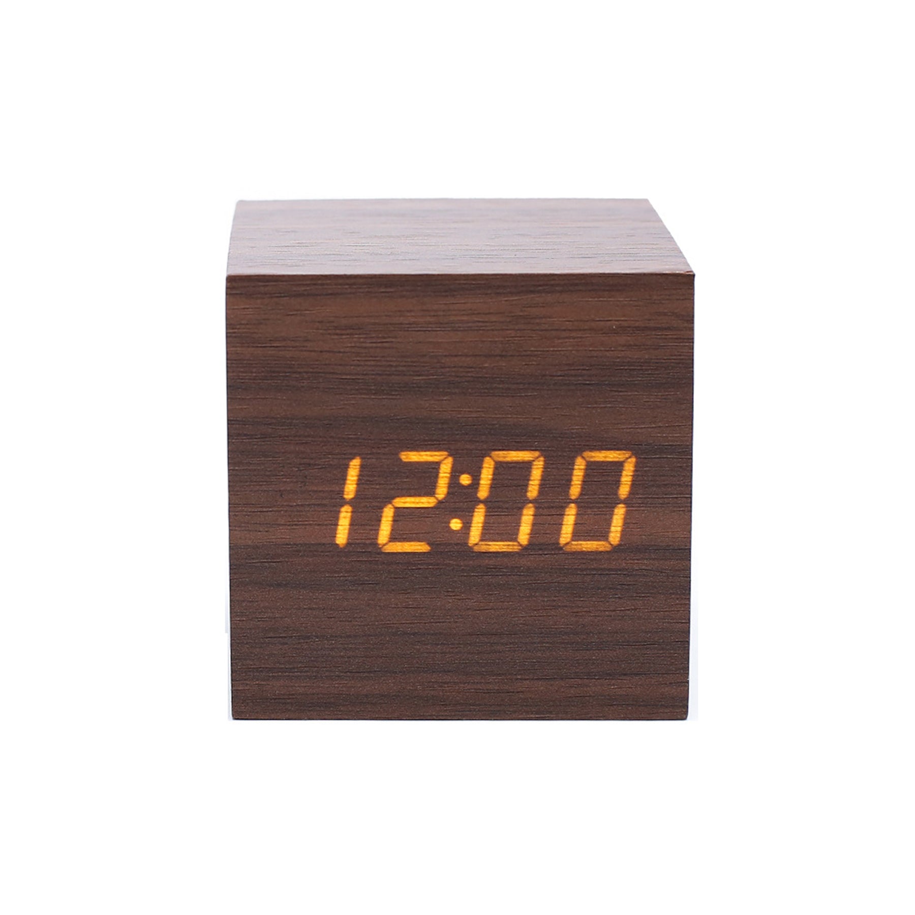 LED Cube With Temperature And Humidity Alarm Clock