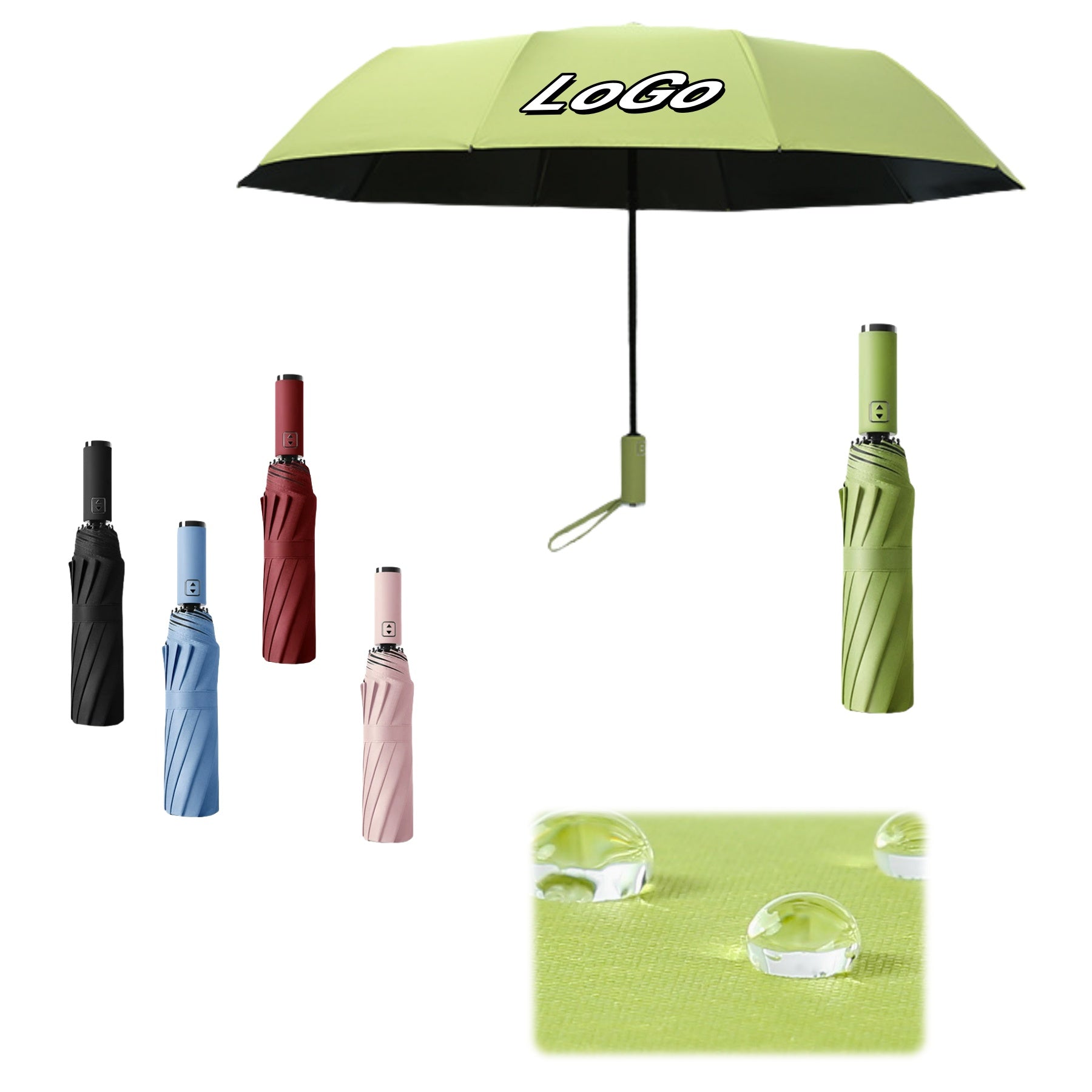 10 - rib Fully Automatic Folding Umbrella