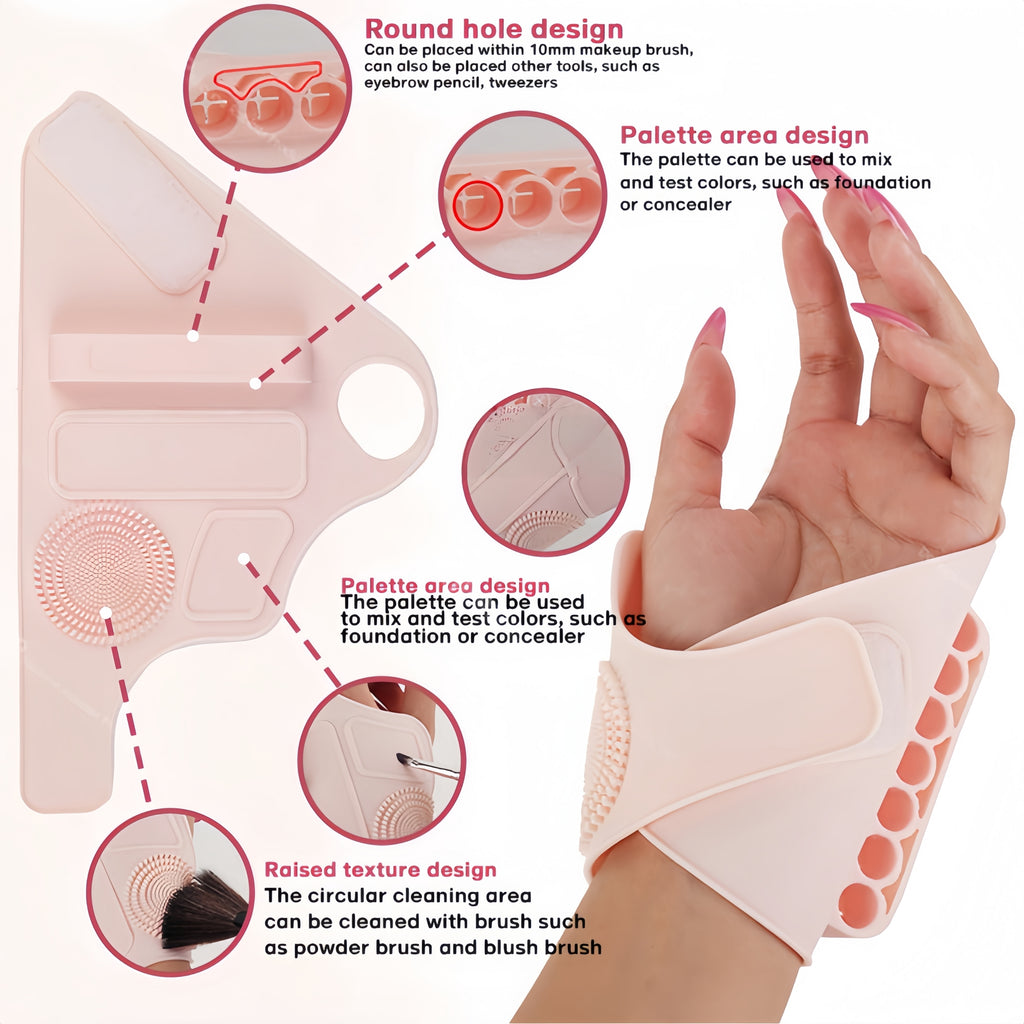 Makeup Palette Storage Wristband