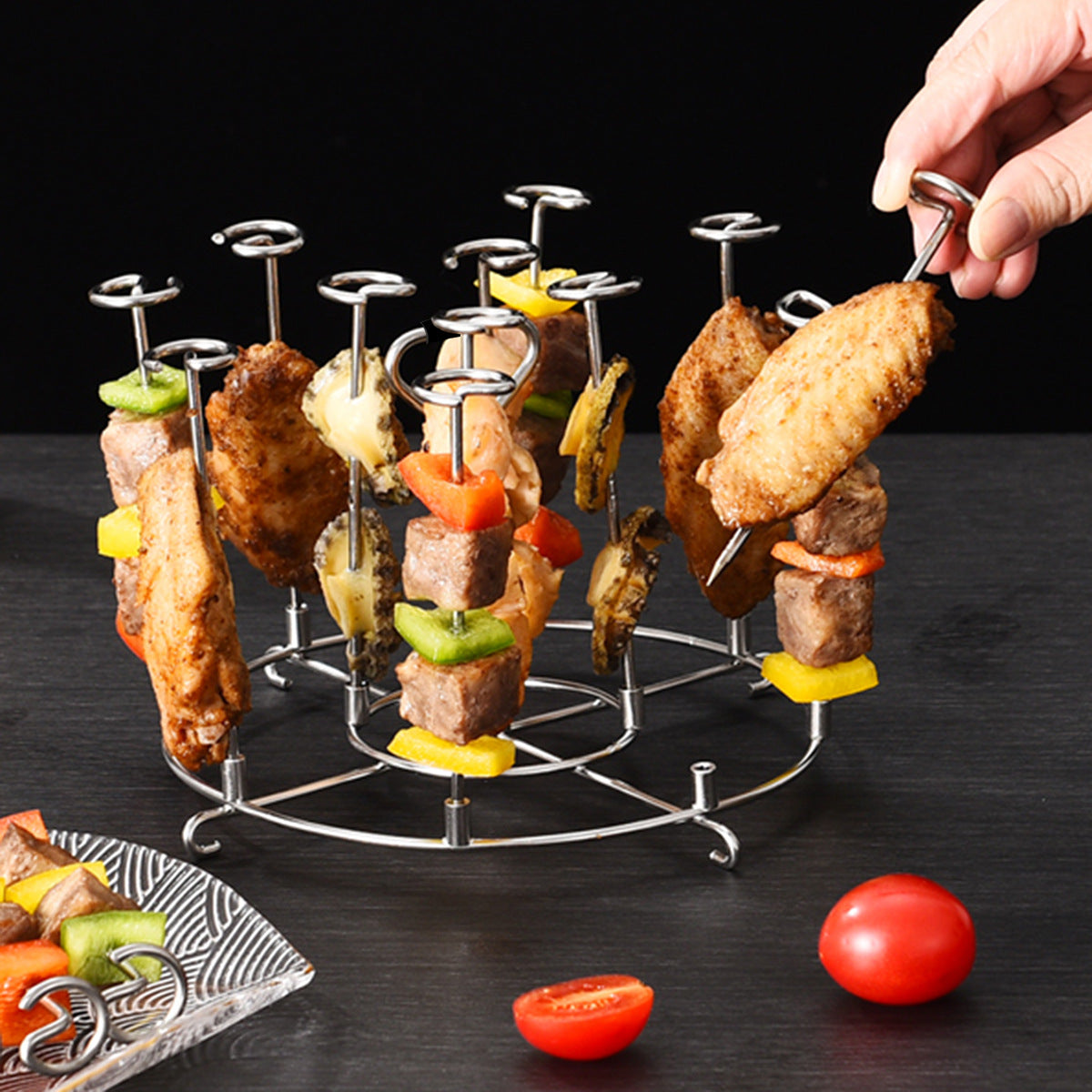 Standing Barbecue Skewer