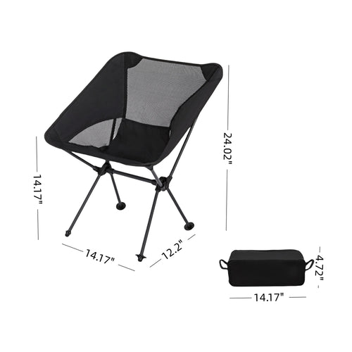 600D Oxford Fabric Steel Alloy Folding Chair