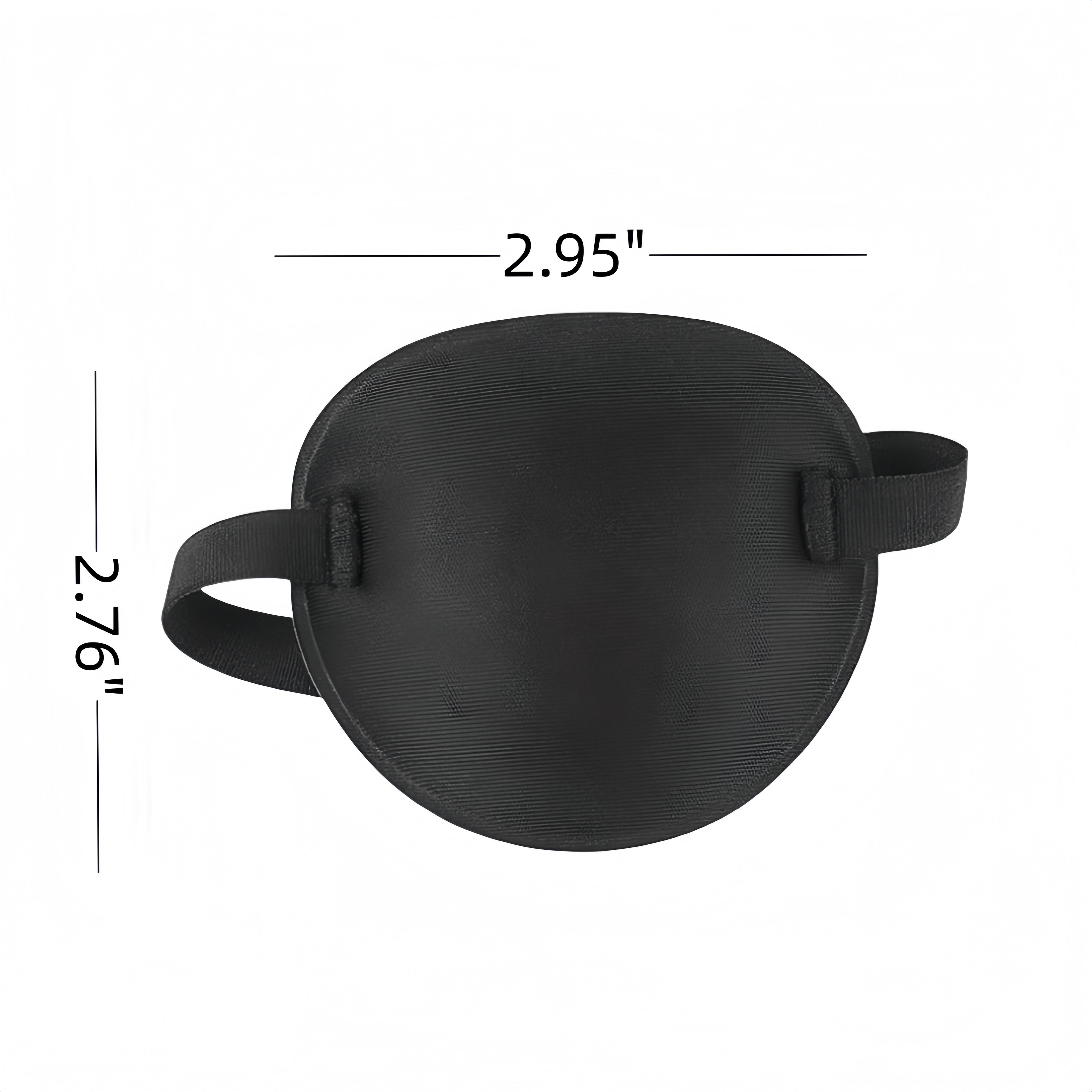 3D Stereoscopic Adjustable One Eyed Pirate Eye Mask