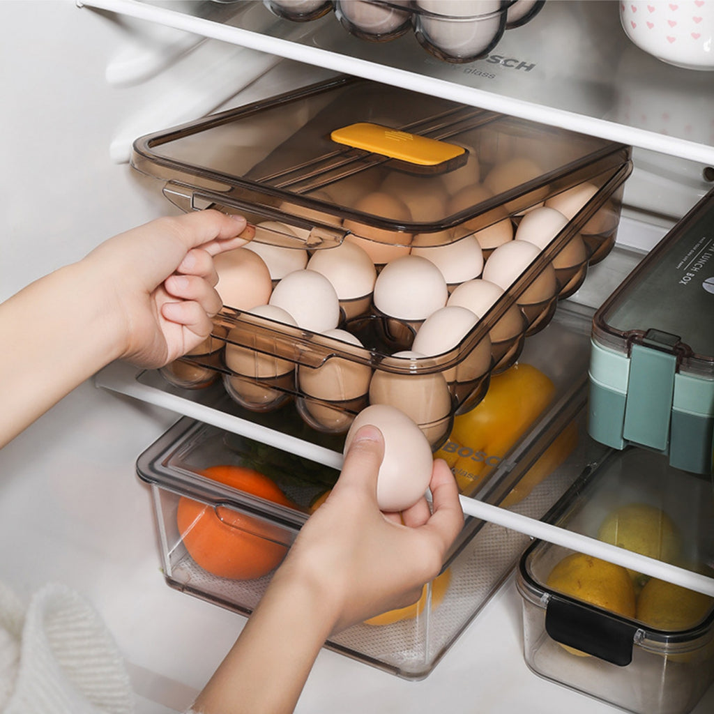 Food-Grade PET Refrigerator Fresh-Keeping Egg Storage Box