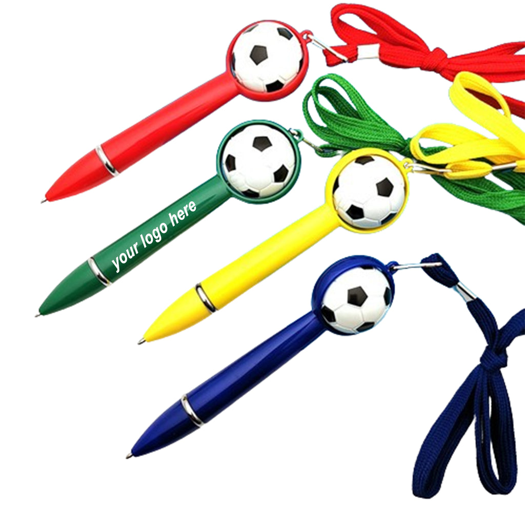 Lanyard Football Shaped Ballpoint Pen