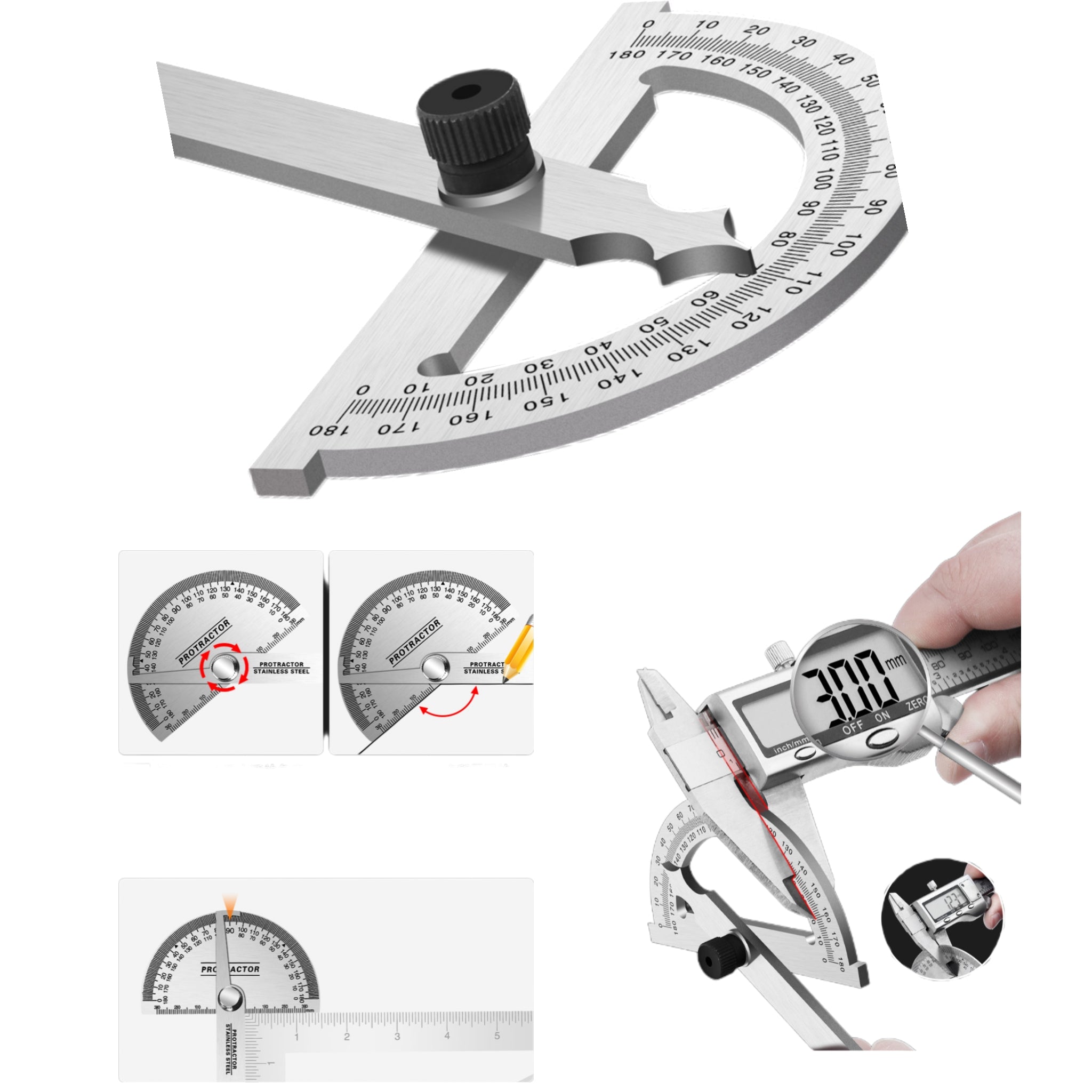 Multifunctional Angle Ruler
