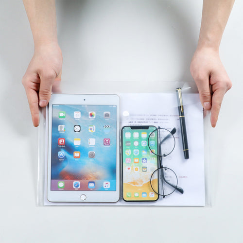 A4 Transparent Document Envelopes Folder