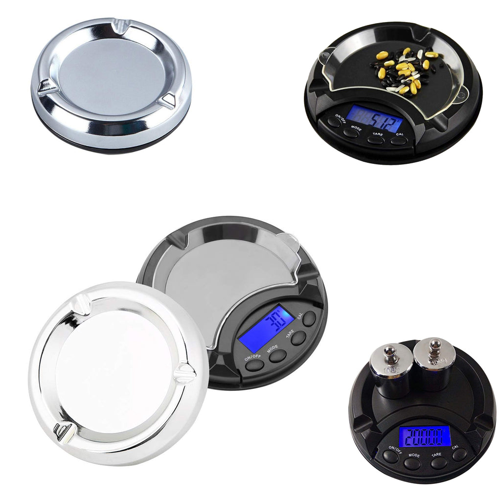 Mini Ashtray Pocket Portable Jewelry Scale