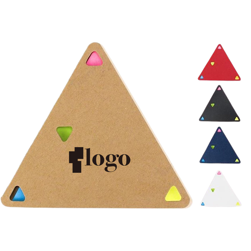 Triangular Multicolor Post-It Notes