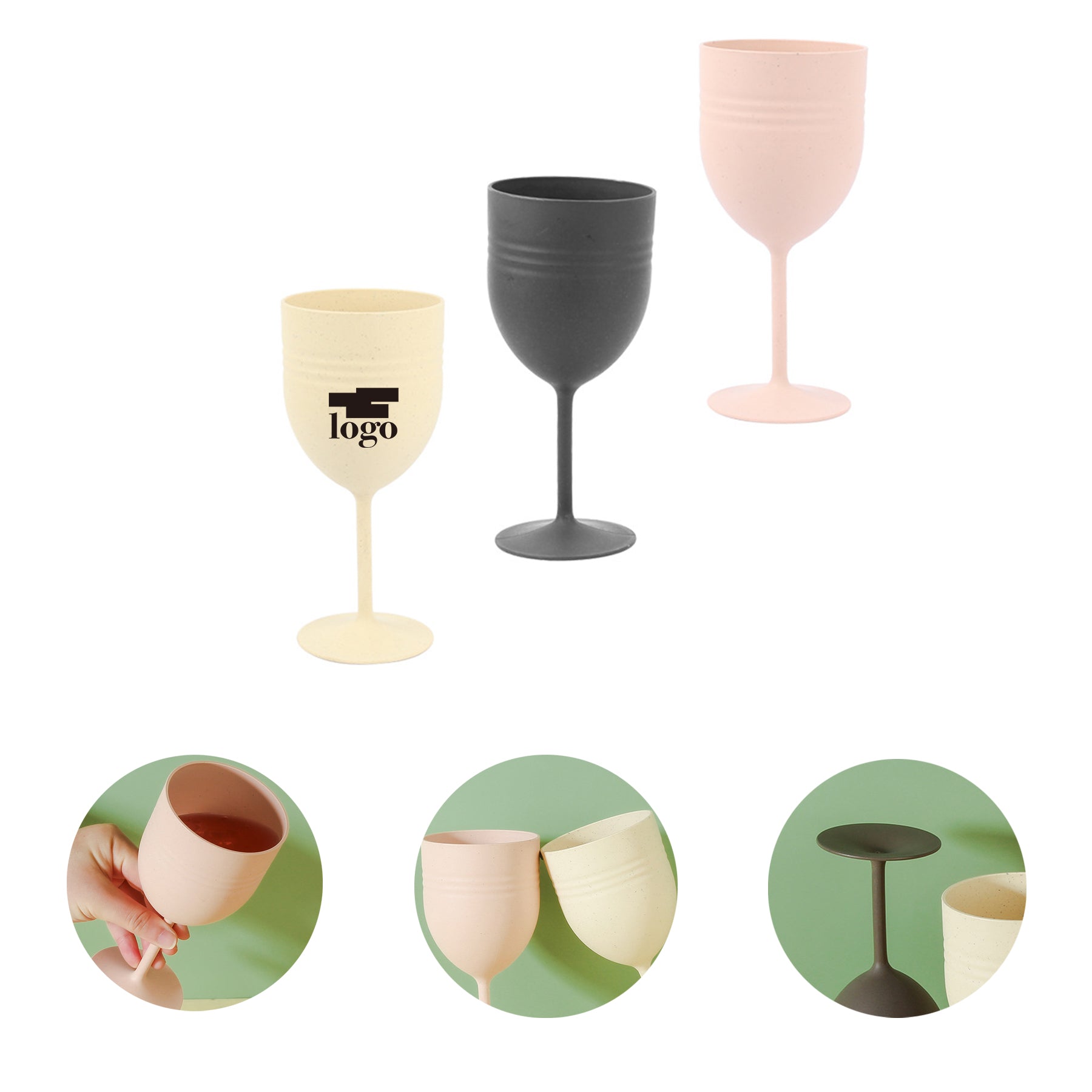 Wheat Straw Wine Goblet