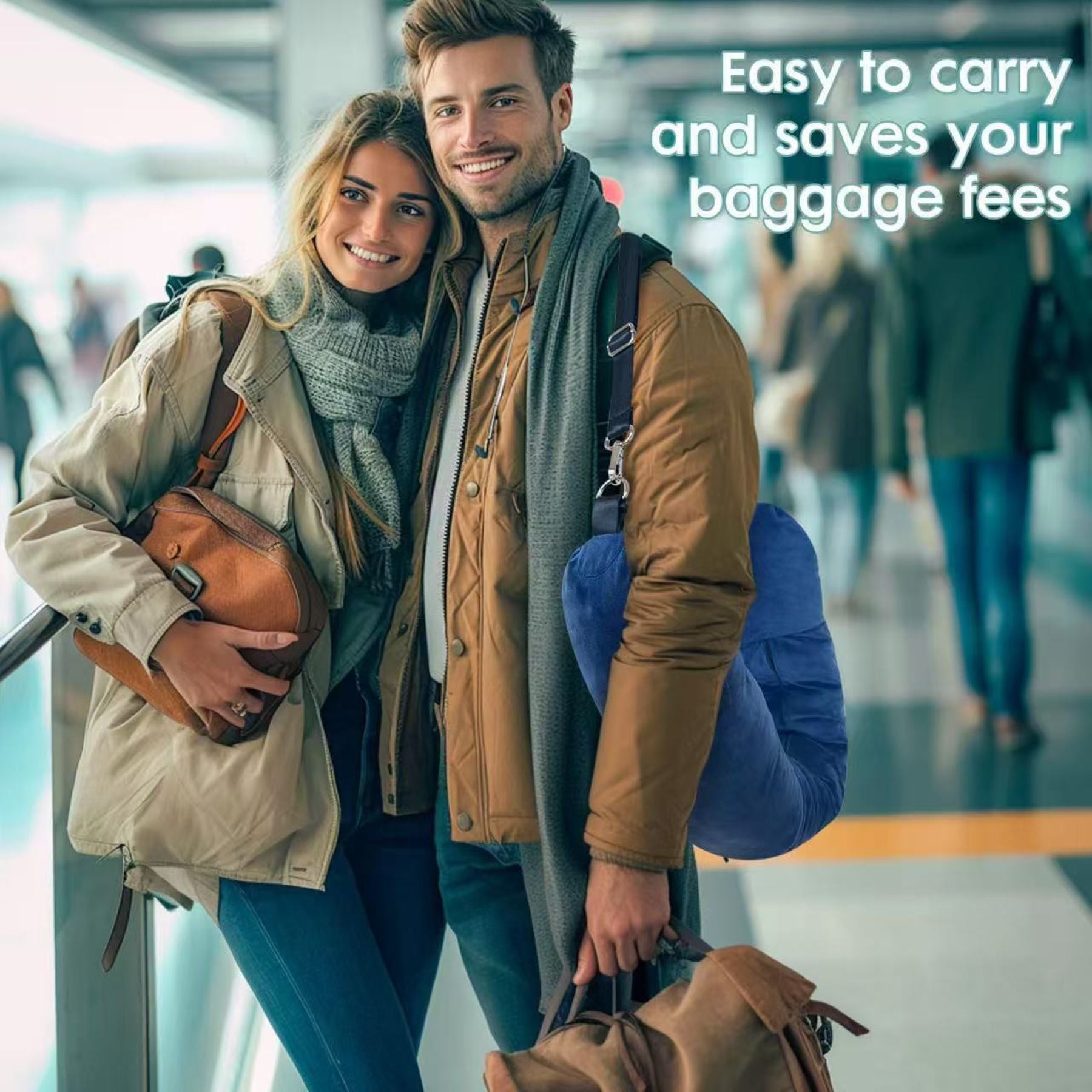 Travel Headrest Storage Bag
