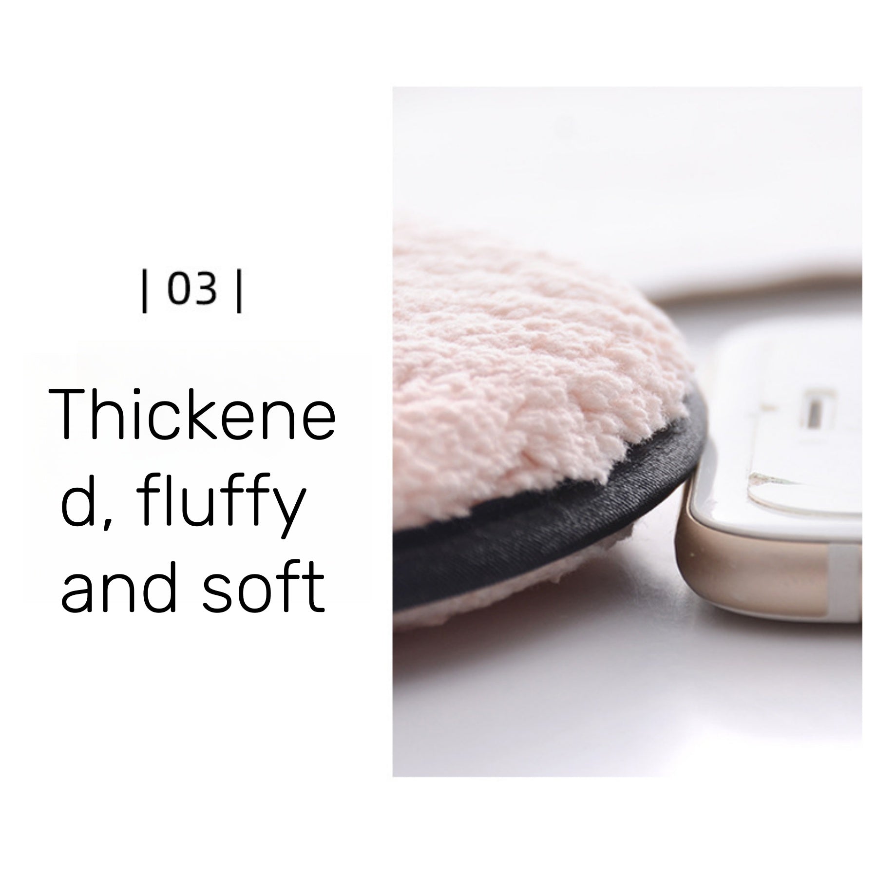 Round Makeup Remover Puff