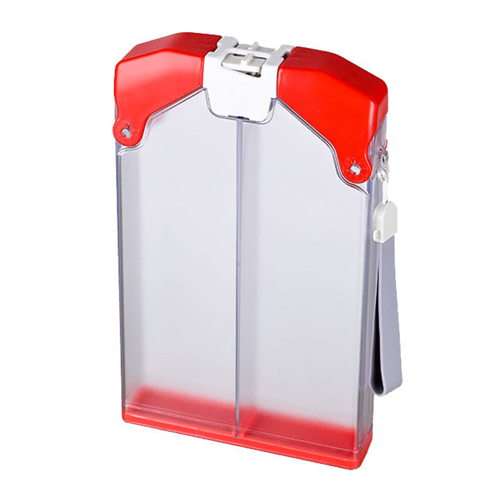 2 in 1 Portable Dual Drink/Two Cups Water Bottle