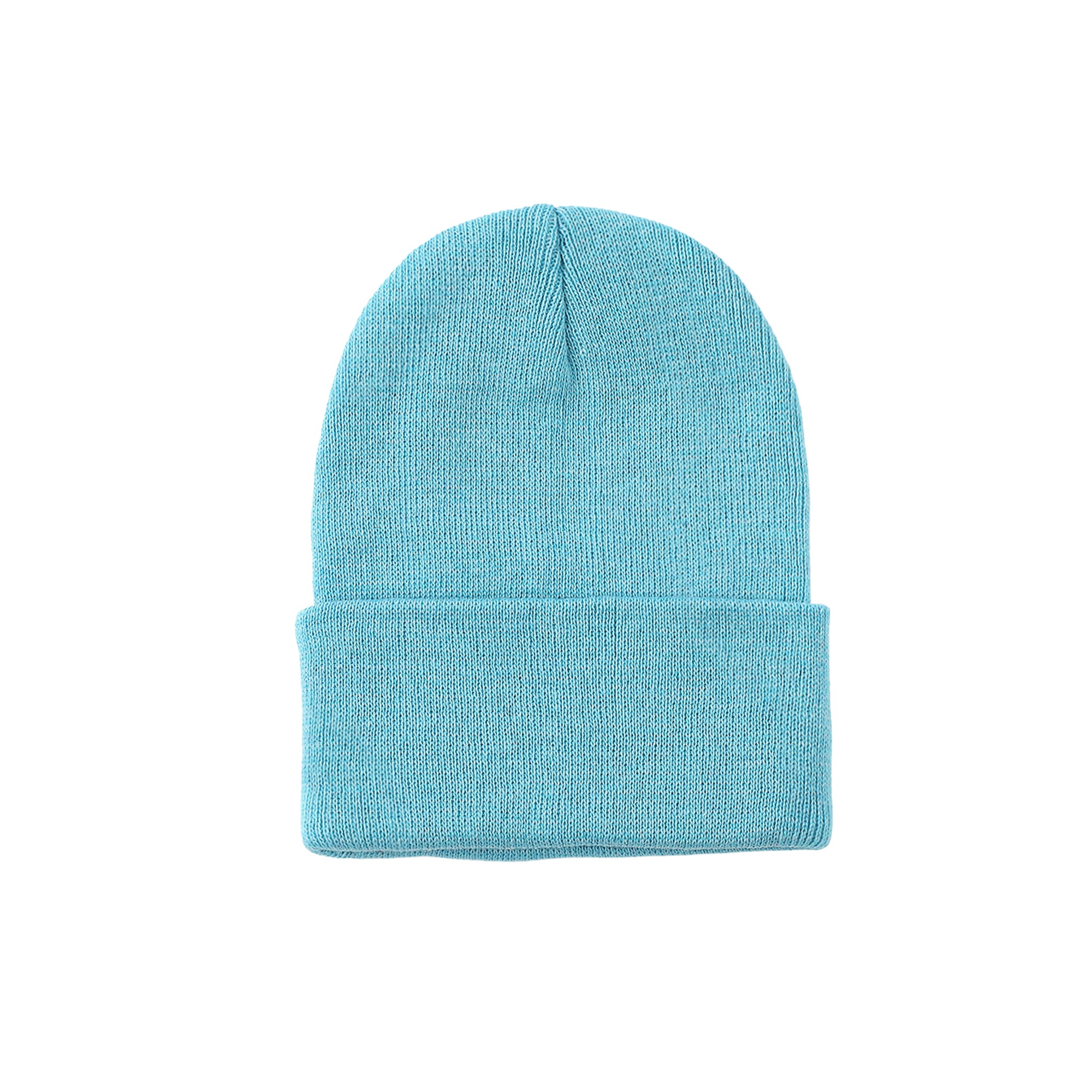 Vintage Solid Color Knit Beanie-Dome Style